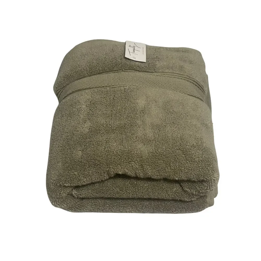 100% Cotton Bath Towel Super Soft Zero Twist 30